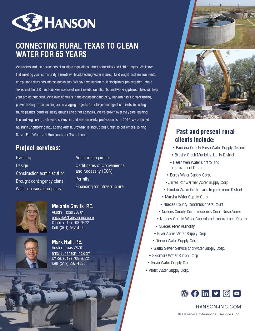 Cover image for Rural Texas Water Utilities